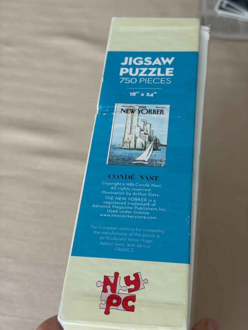 New York Puzzle Company 750 Piece Puzzle "Setting Sail" - Picture 6 of 6